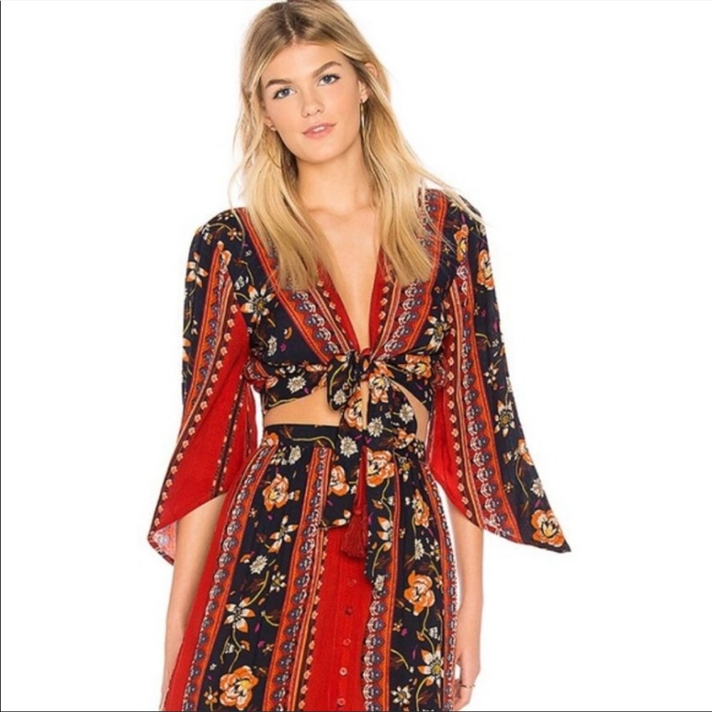 Band of Gypsies front tie top